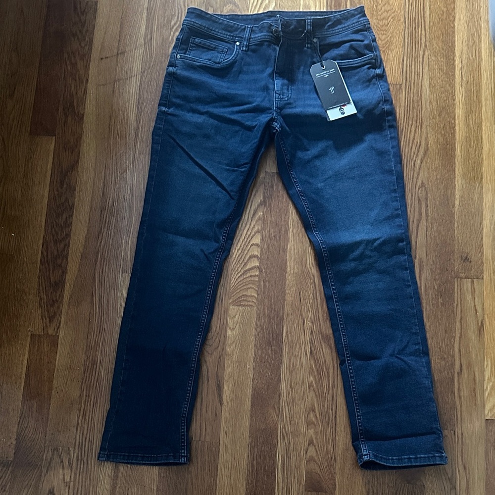 Classic Navy Skinny Jeans for Men